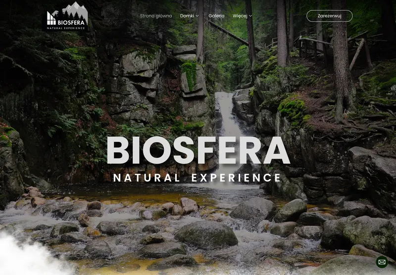 Strona internetowa Biosfery